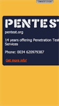 Mobile Screenshot of pentest.org